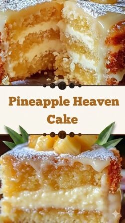 Juicy Pineapple Heaven Cake